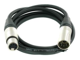 Câble DMX5 2m