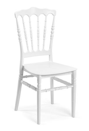 Location chaise Napoléon blanche