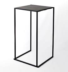 Mange debout noir en acier