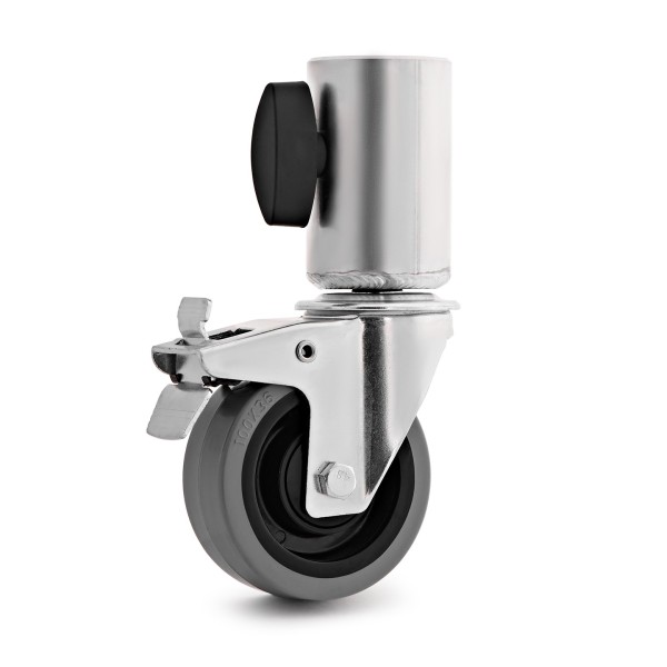 Roulette pour pied de scène