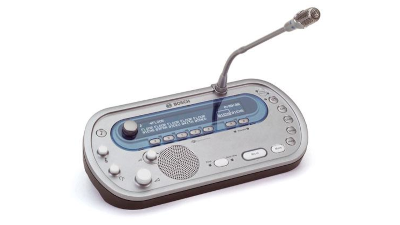 Pupitre Interpréte DCN BOSCH Traduction