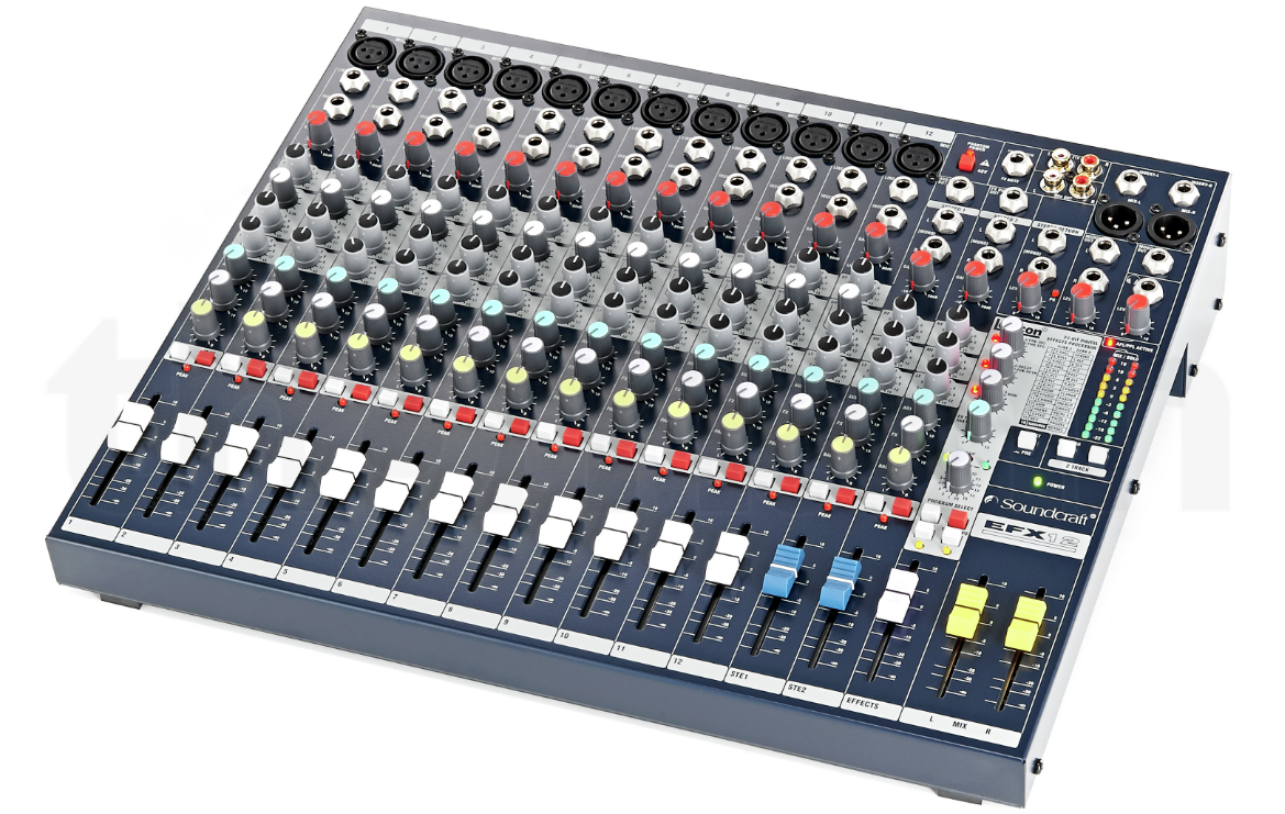 Table Mix Soundcraft EFX12